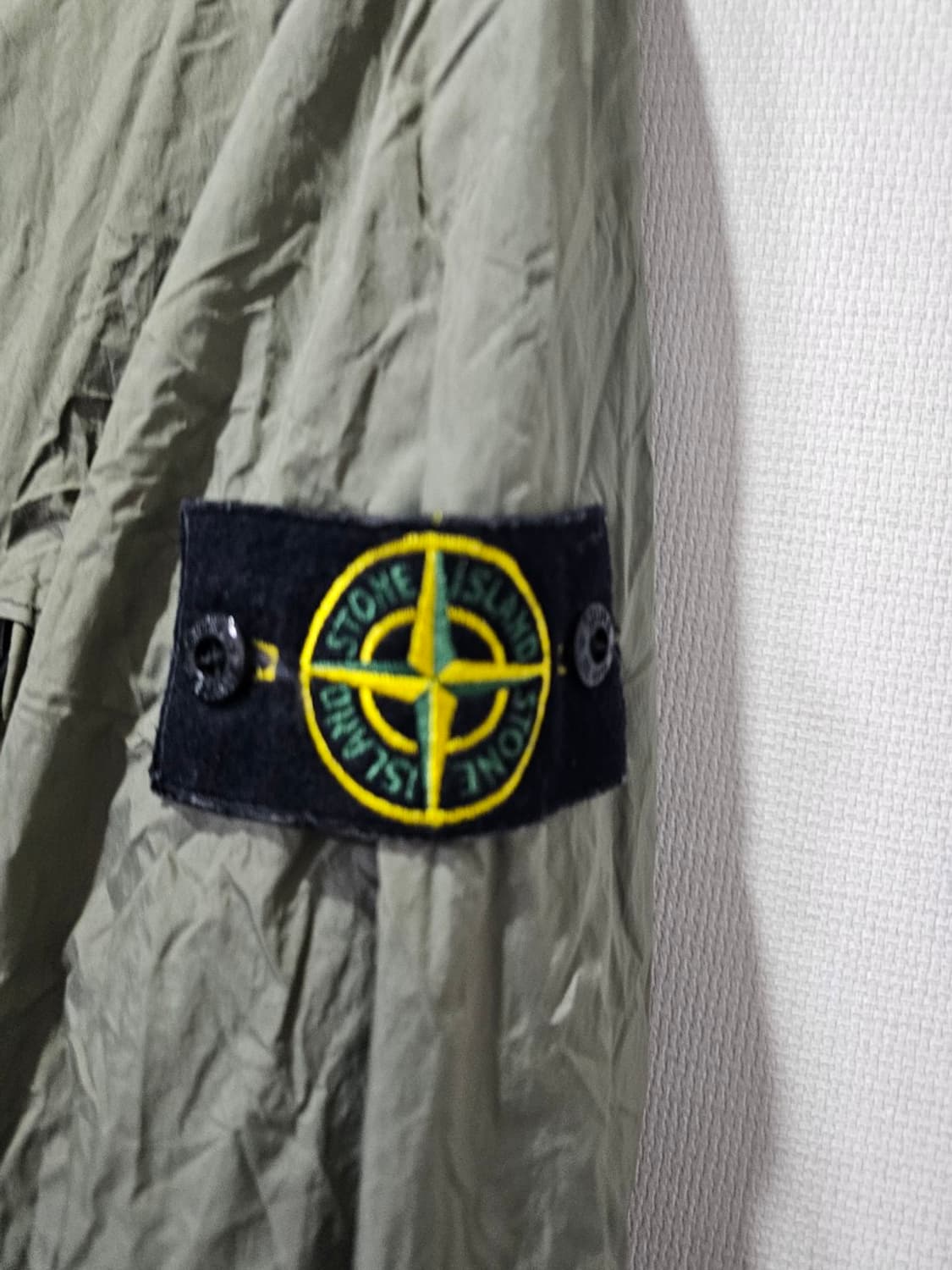 정품 스톤아일랜드 크링클랩스 가먼트다잉 자켓 100/L 상품이미지2