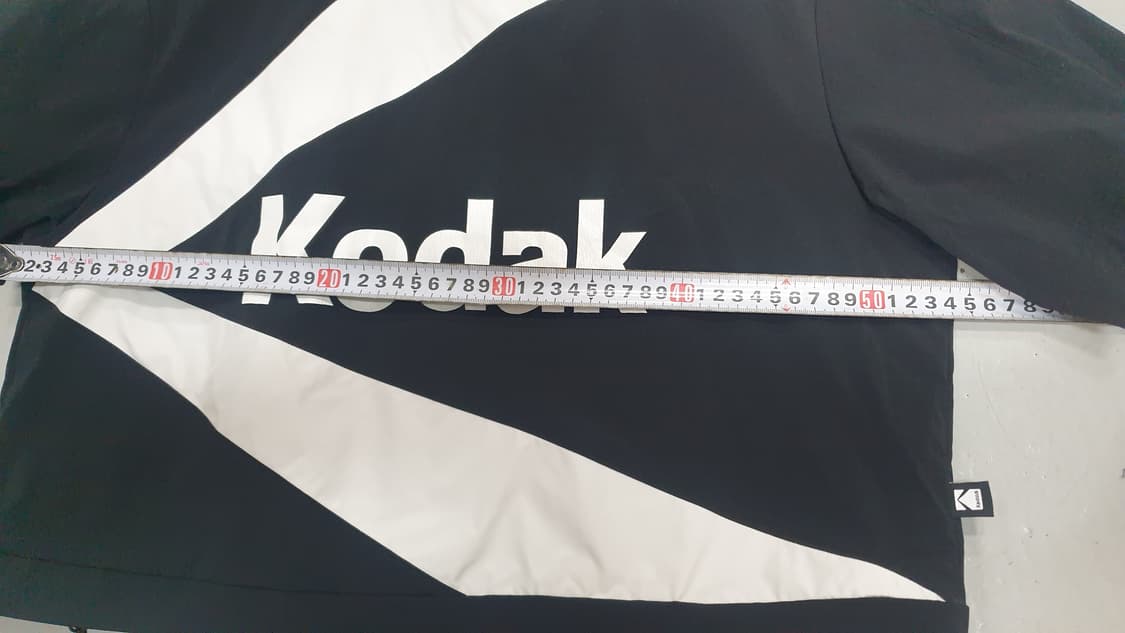 코닥 블랙 크롭 아노락  S사이즈 상품이미지4