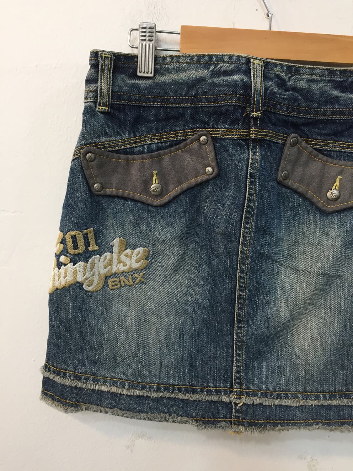 BNX 00's 워싱 데님 스커트 26 상품이미지2