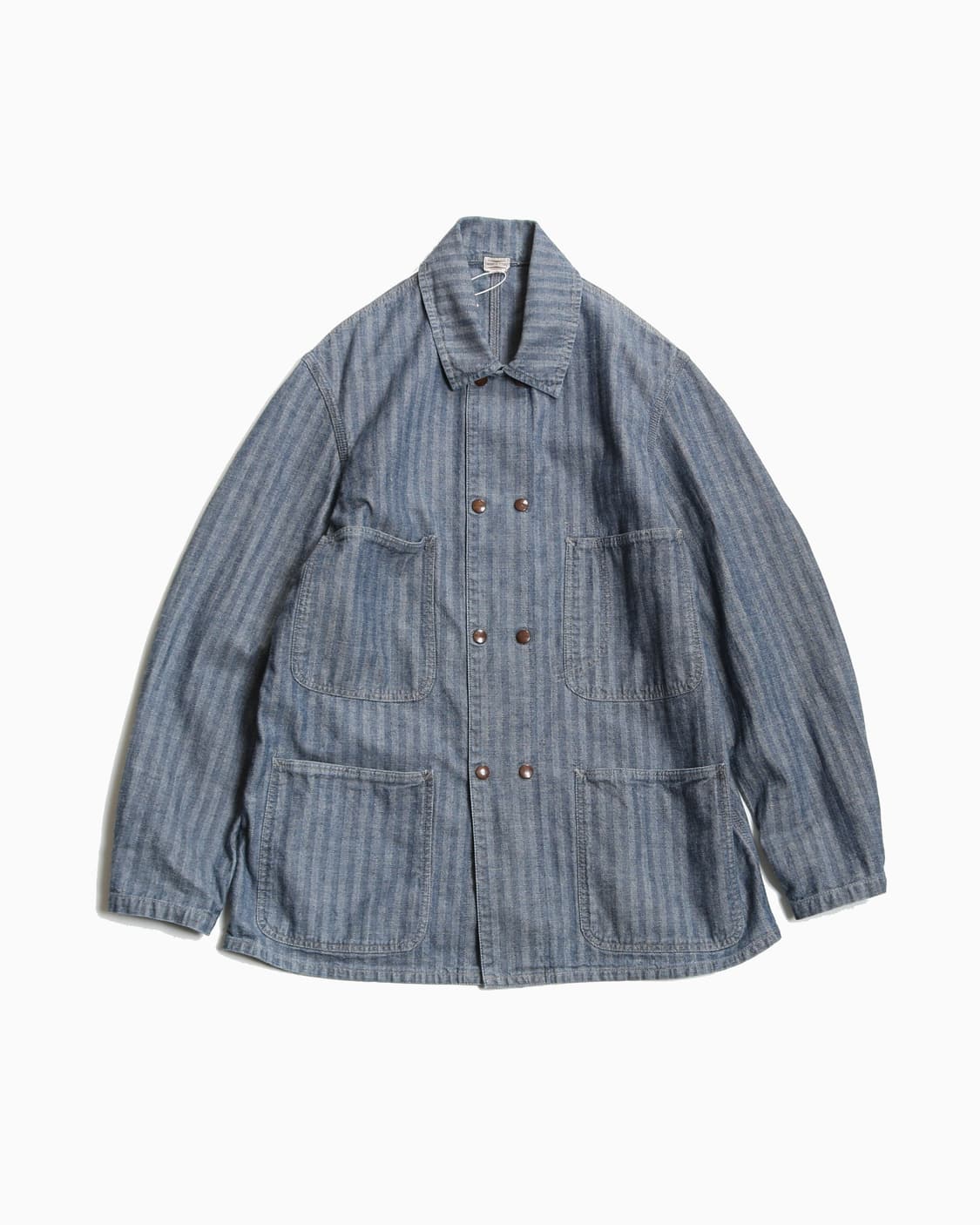 WAREHOUSE 데님 해링본 커버올 상품이미지1