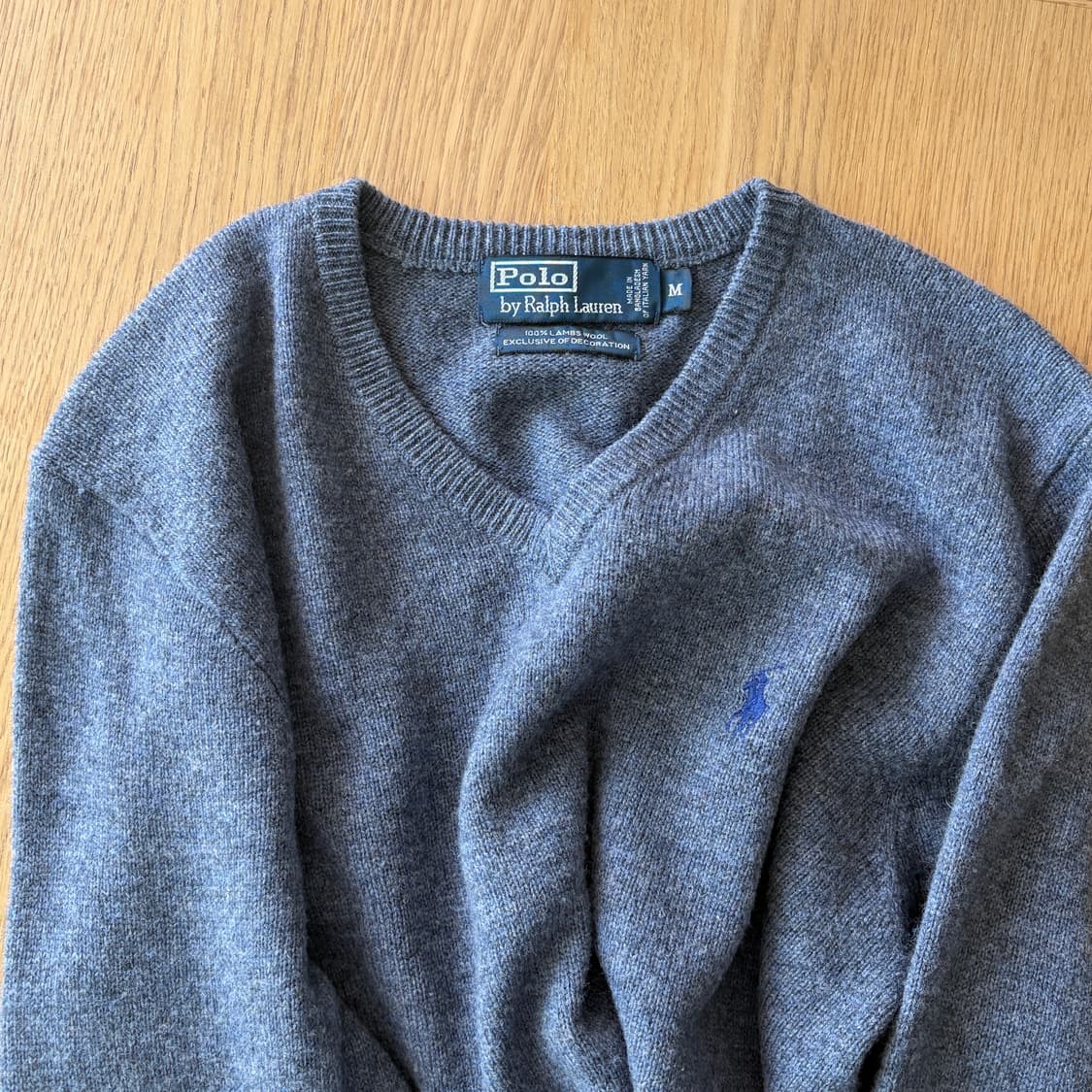  ▫️Polo V-Neck Wool Knit 상품이미지1