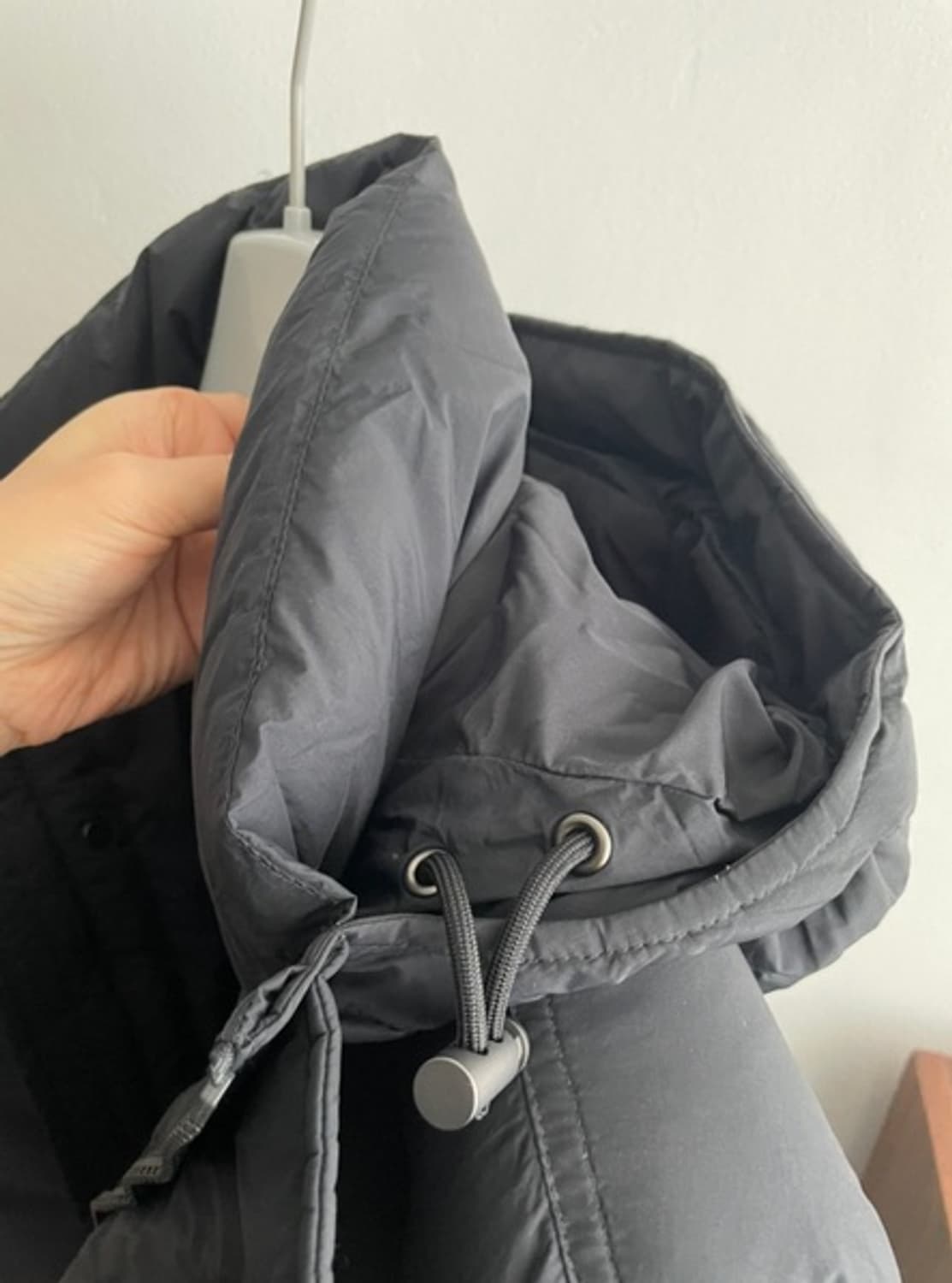 아르켓 다운 롱패딩 블랙 상품이미지6