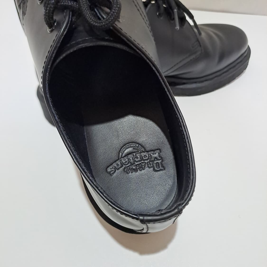 (택포) 닥터마틴 1461 모노 블랙 UK6 B733 상품이미지7