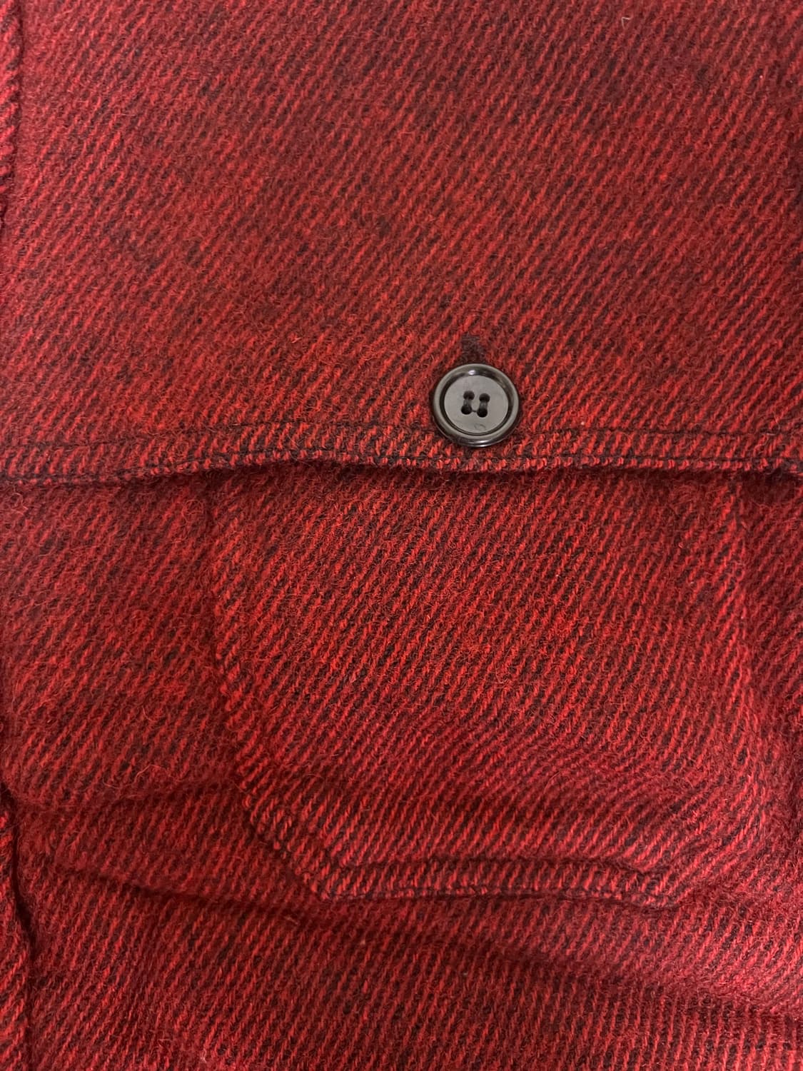 울리치 버건디 울 자켓 L 상품이미지3