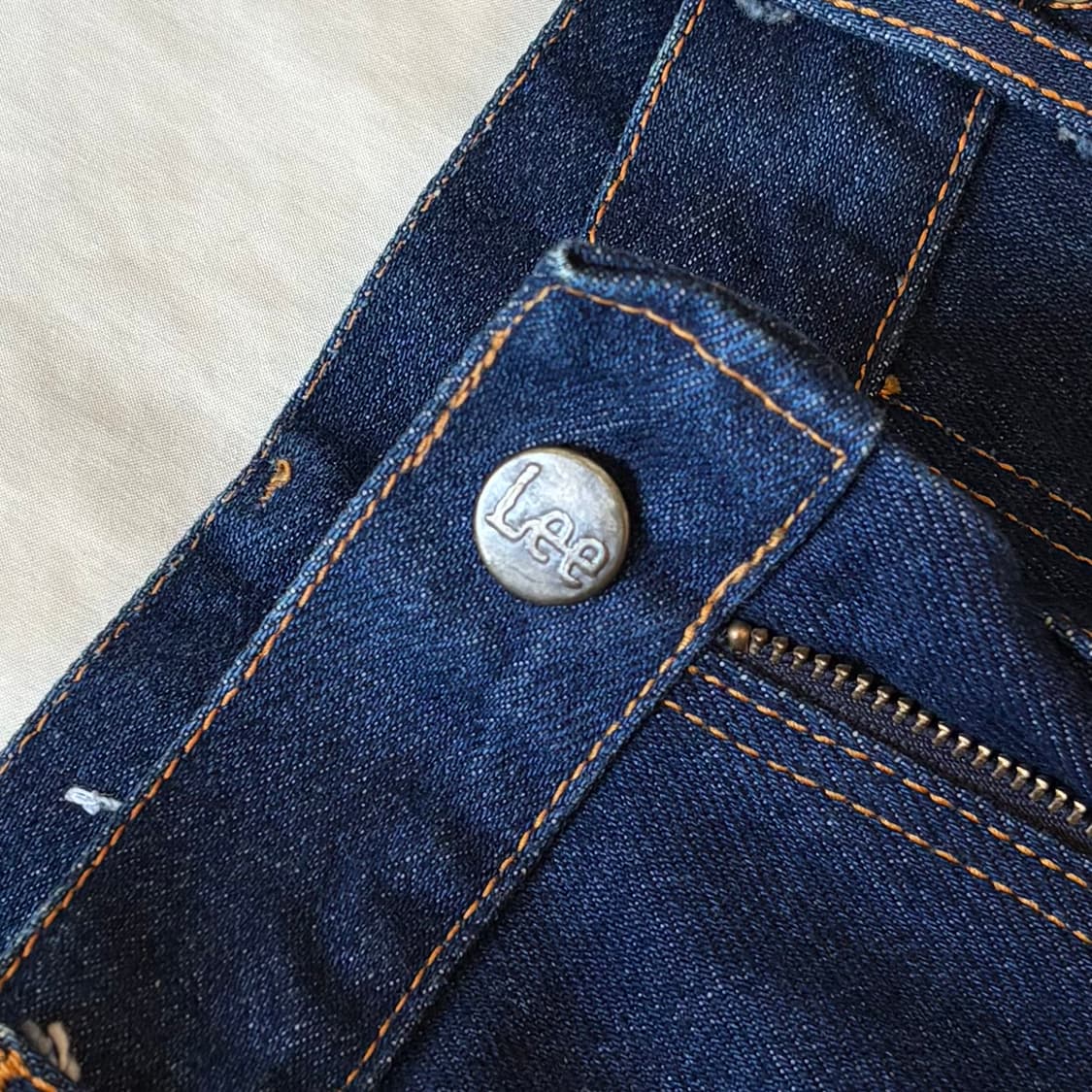 [28] 70s USA Lee 206-6347 세미 부츠컷 데님 상품이미지4