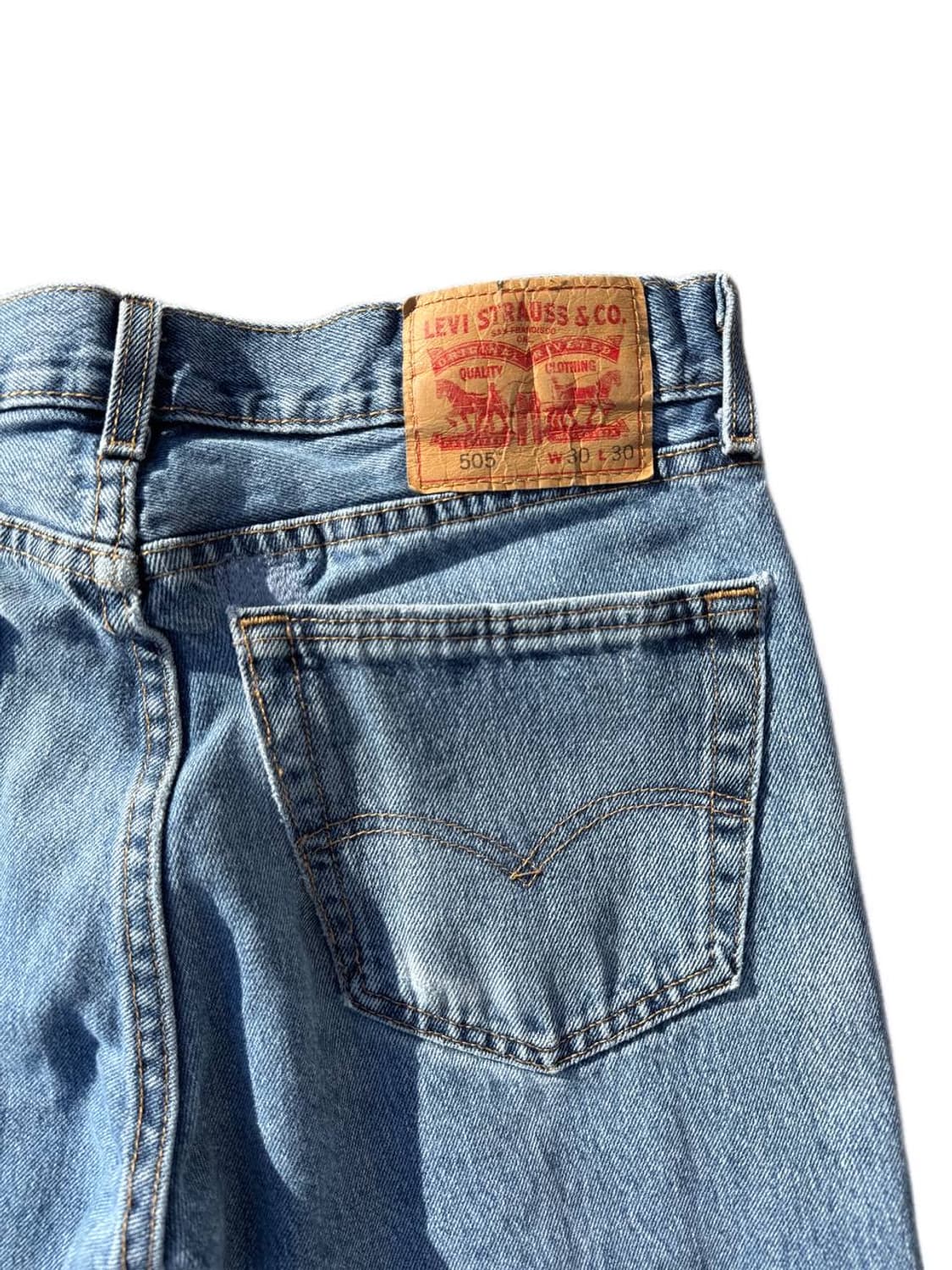 Levis 505 indigo jeans (28) p11 상품이미지4