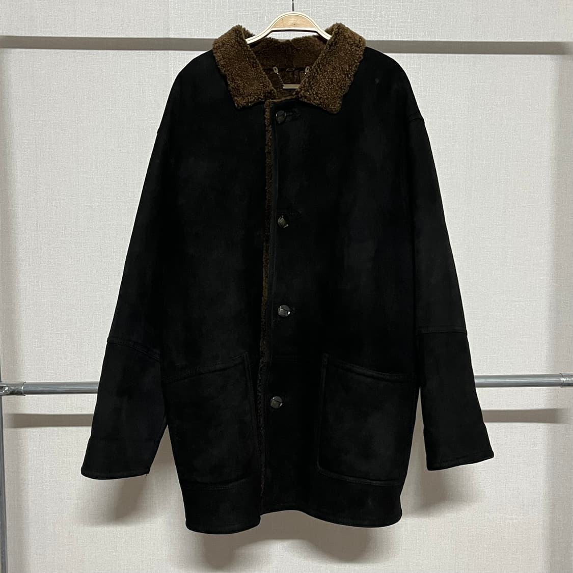 파올로구찌 양가죽 무스탕 코트 상품이미지1