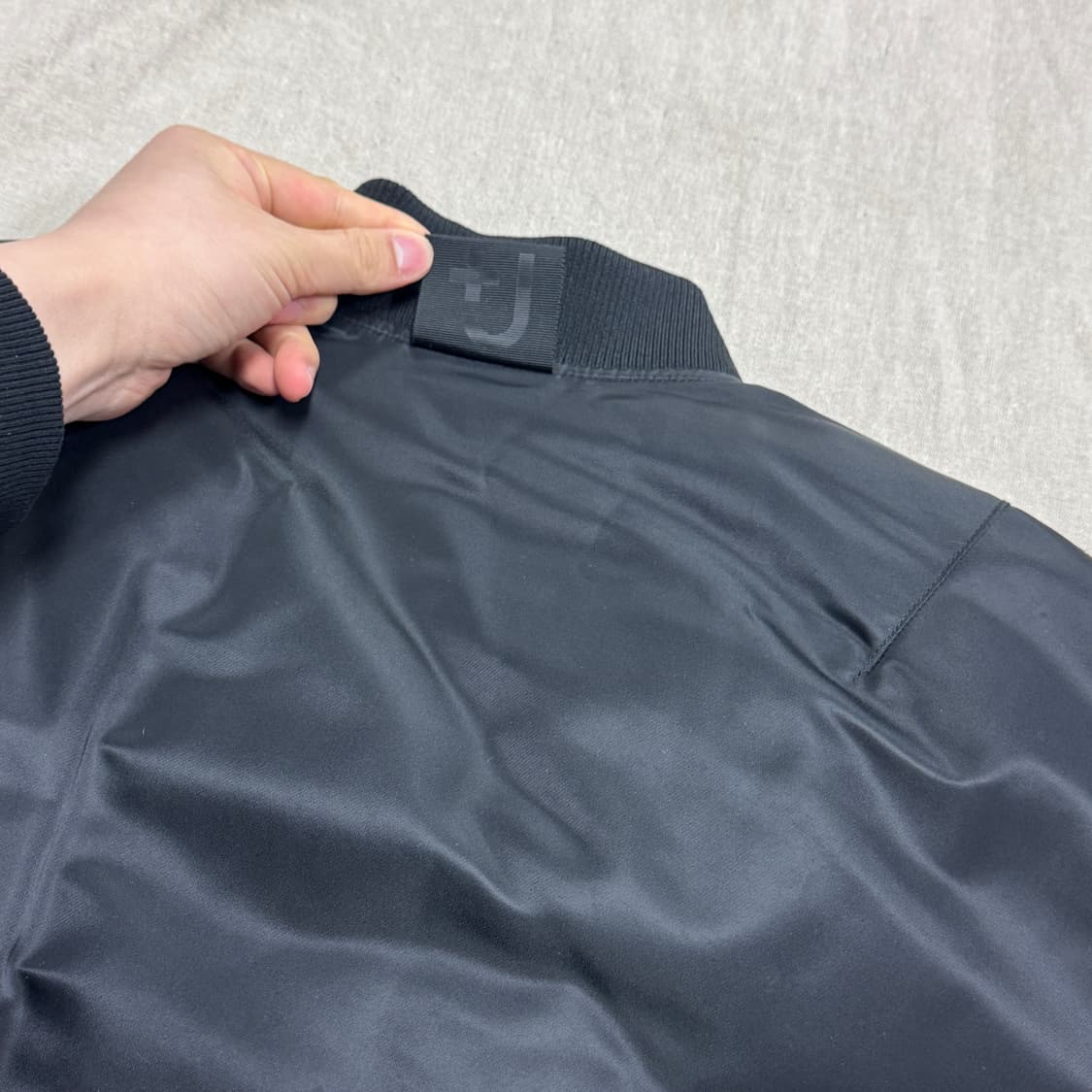 유니클로 질샌더 구스다운 ma1 항공점퍼 L 상품이미지5