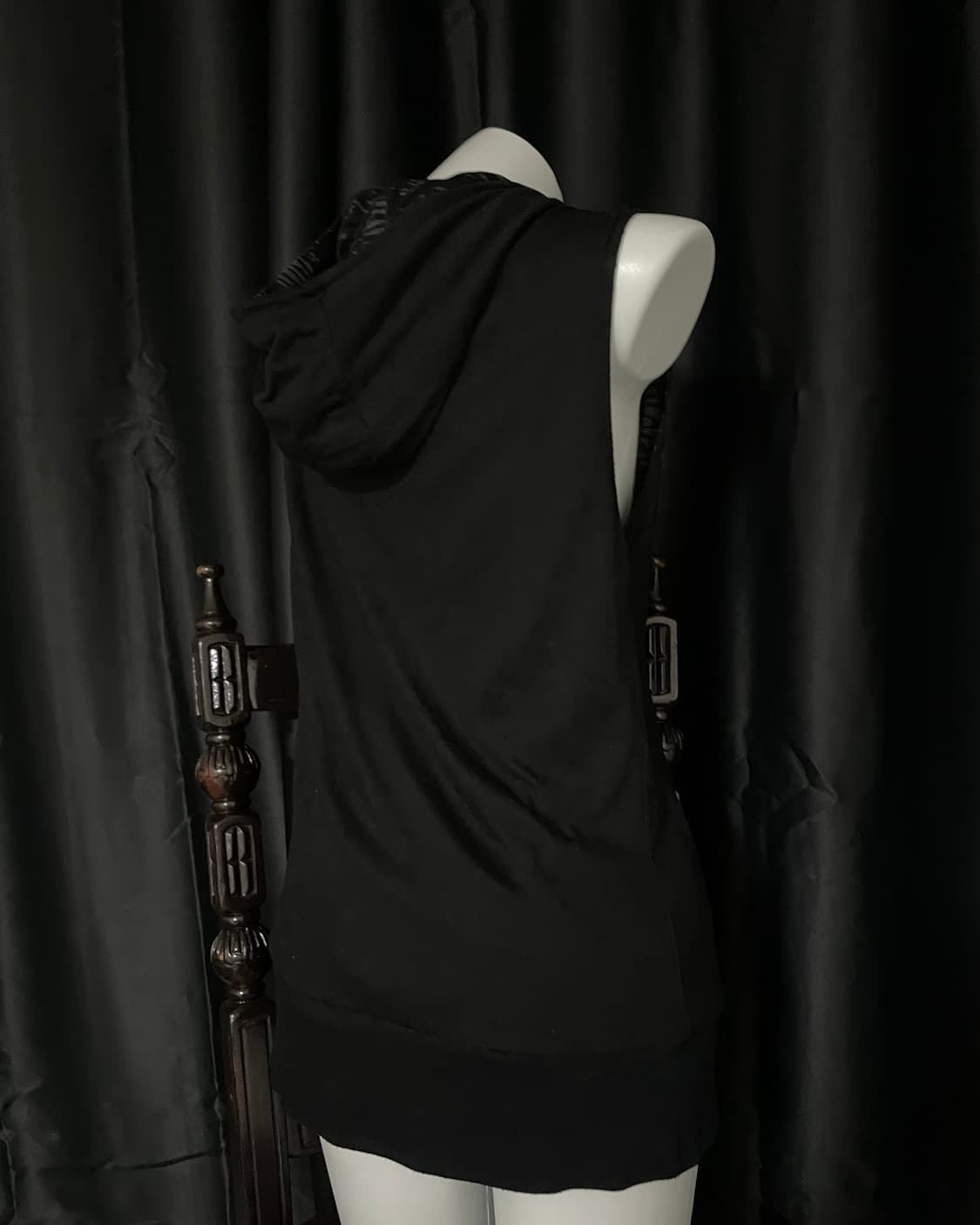 Reversible Skull Hoodie Vest 상품이미지6
