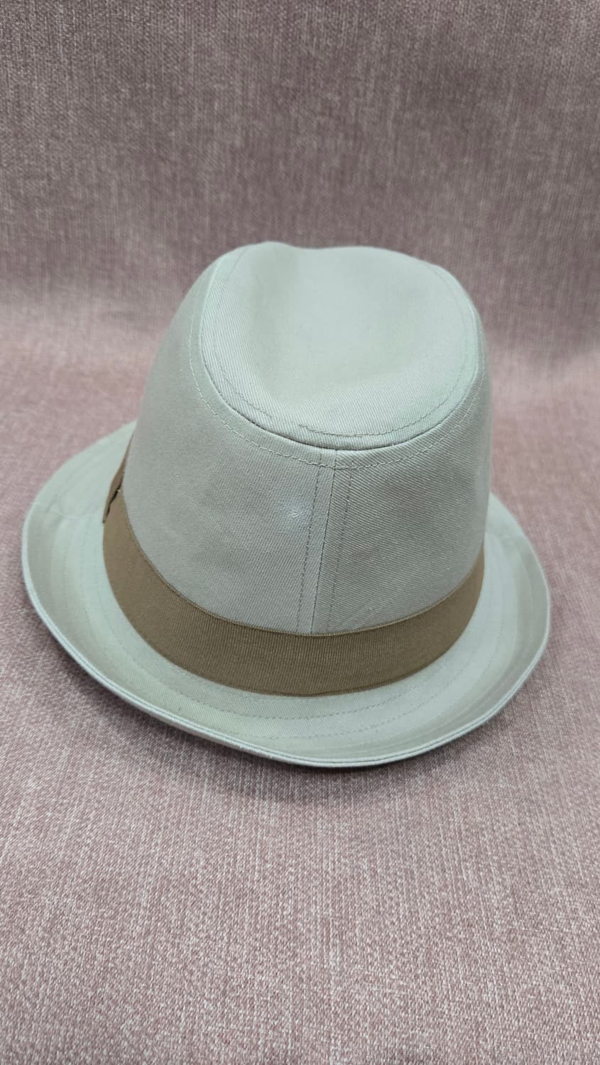 폴로 여자스몰싸이즈 아이보리 중절모 페도라 상품이미지4