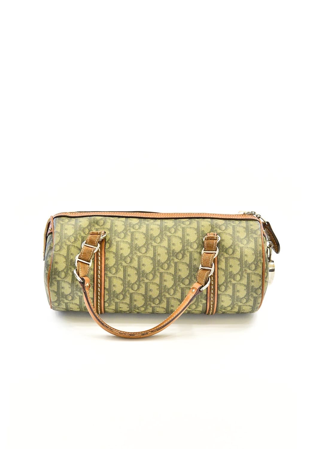 디올 카키 오블리크 로맨틱 배럴 토트백 (정품) 상품이미지4