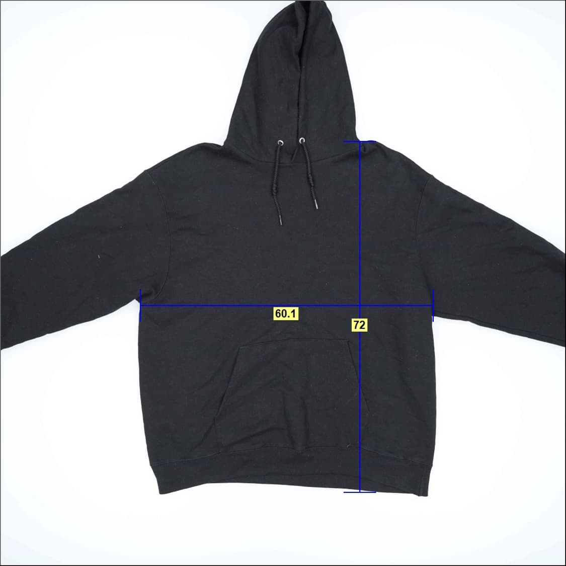 [XL] 챔피온 블랙 후드티셔츠 1231H1 상품이미지6