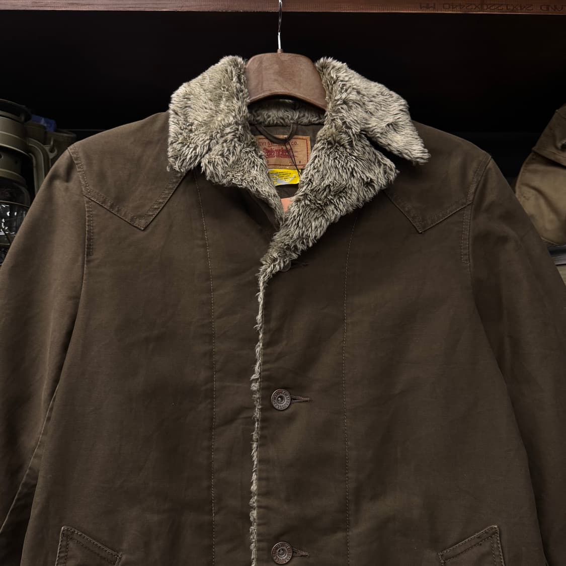 00s 리바이스 레드탭 웨스턴 포켓 쉐르파 자켓 N221 상품이미지3