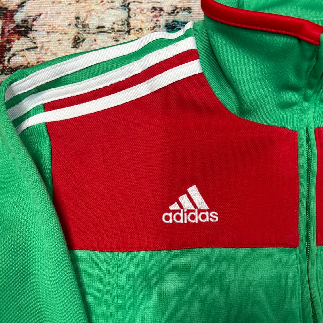 [L] 00s 아디다스 맥시코 국대 져지 트랙탑 상품이미지4