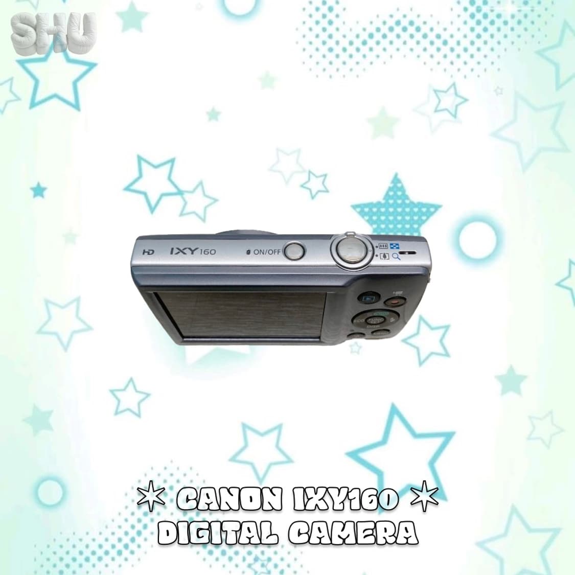 캐논 익시 IXY 160 (익서스 165) 빈티지 디카 차콜 상품이미지5