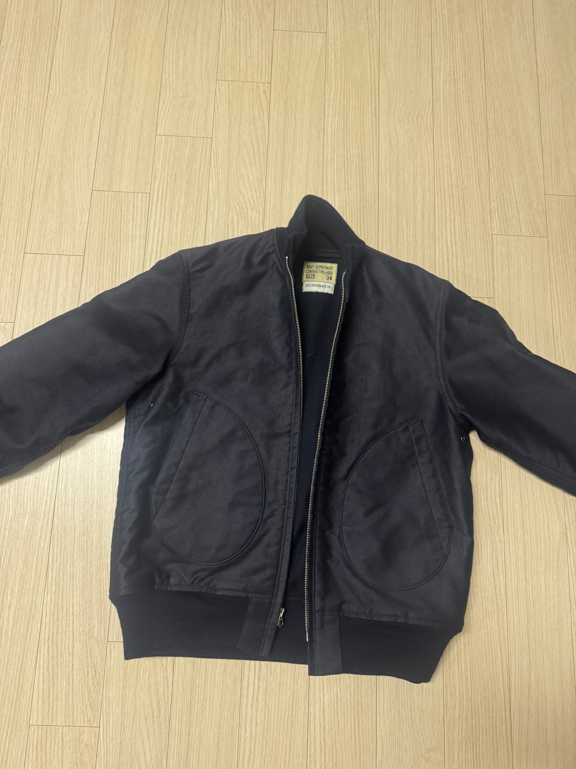 버즈릭슨 복각 미해군 덱자켓 상품이미지1