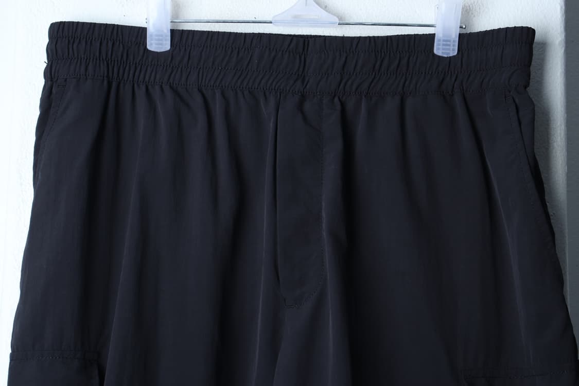 (L-XL) 자라 반바지 팬츠 카고 밴딩 블랙 폴리-P9932 상품이미지3