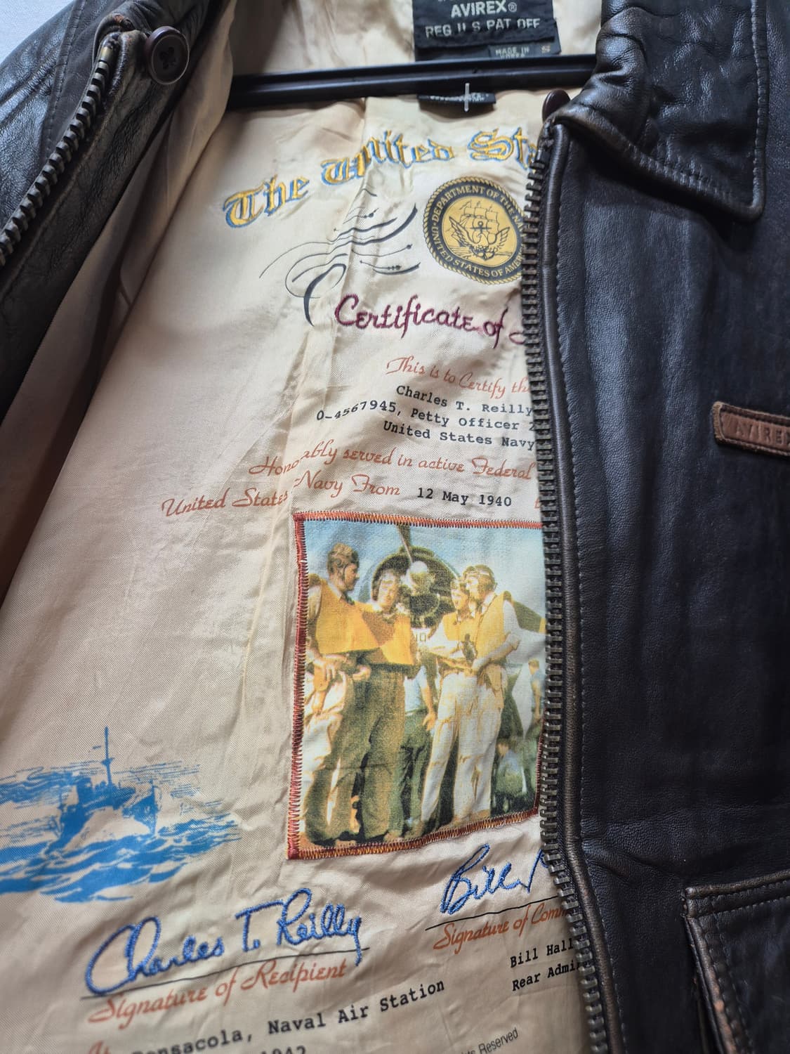 아비렉스 g-1자켓 상품이미지7