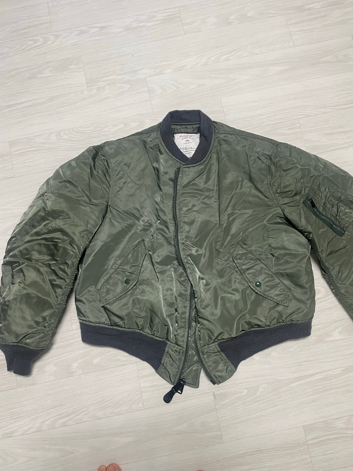 알파인더스트리 ma-1 XL 건담 컬러 100-105 빈티지 상품이미지1