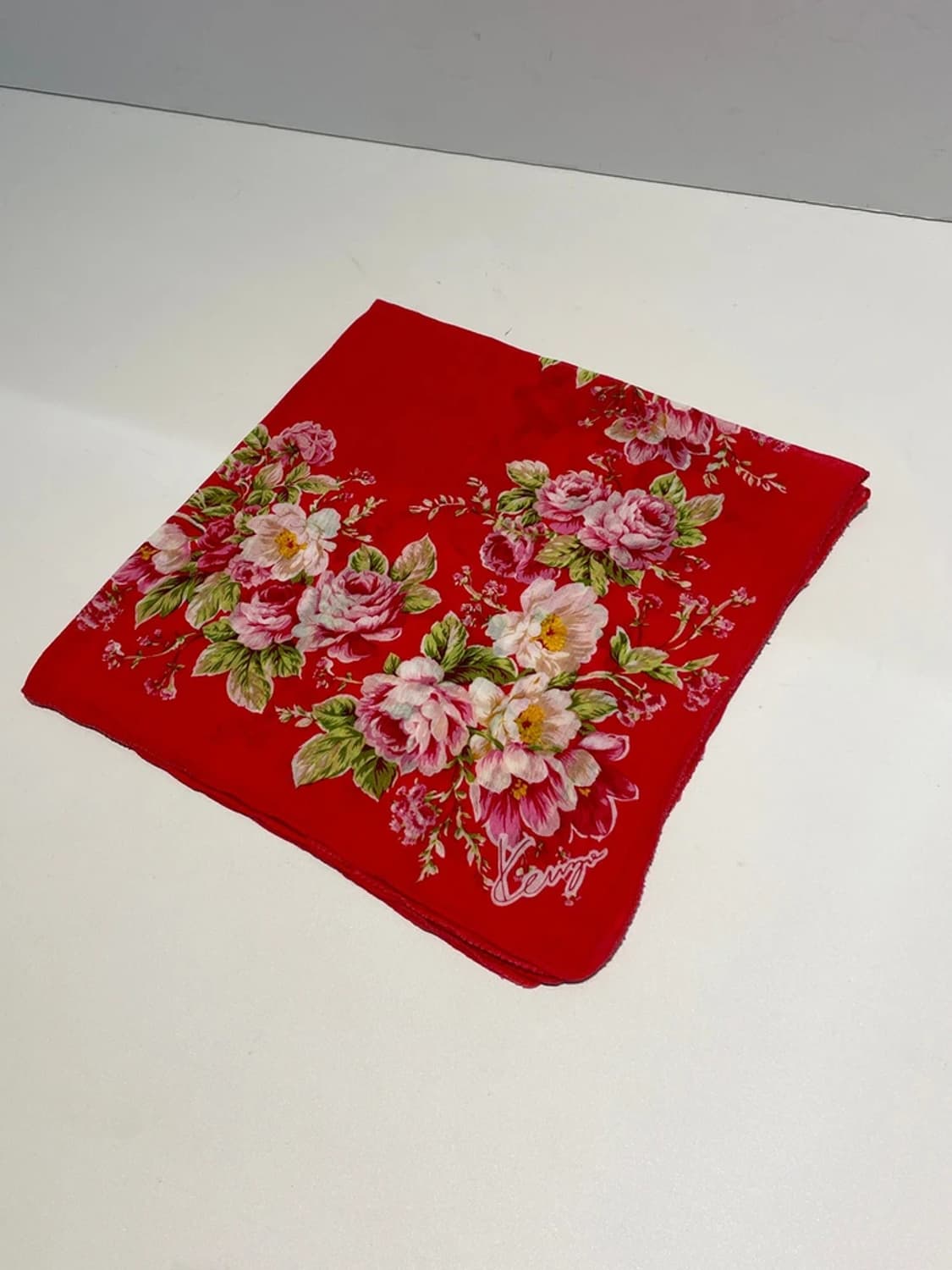 겐조 00's 재팬 레트로 쁘띠 손수건 A1477 상품이미지3