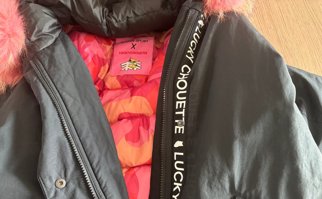 코오롱 럭키슈에뜨 구스 야상 롱패딩  36사이즈 상품이미지7