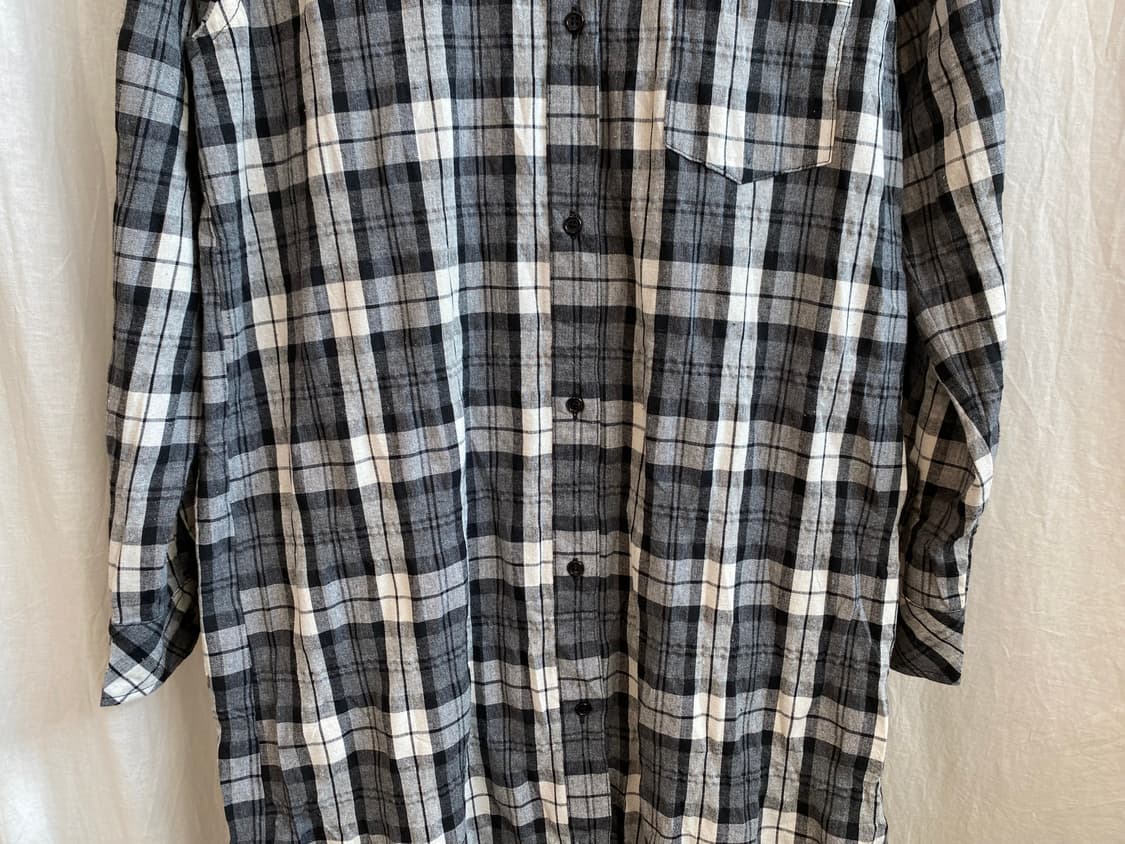 VIS 체크 롱셔츠(M) 상품이미지5