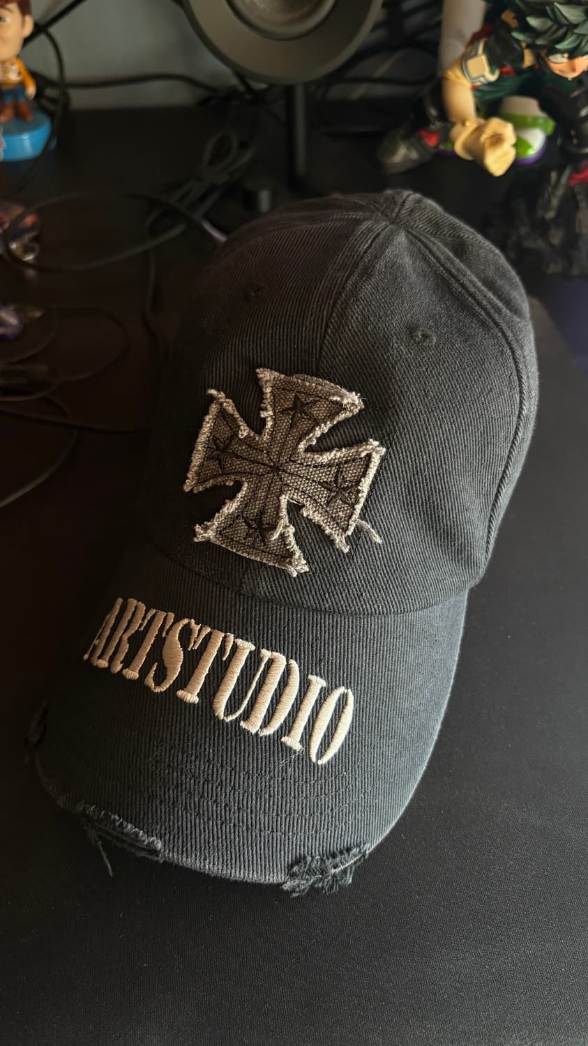 ETCE CROSS DESTROYED CAP 상품이미지1