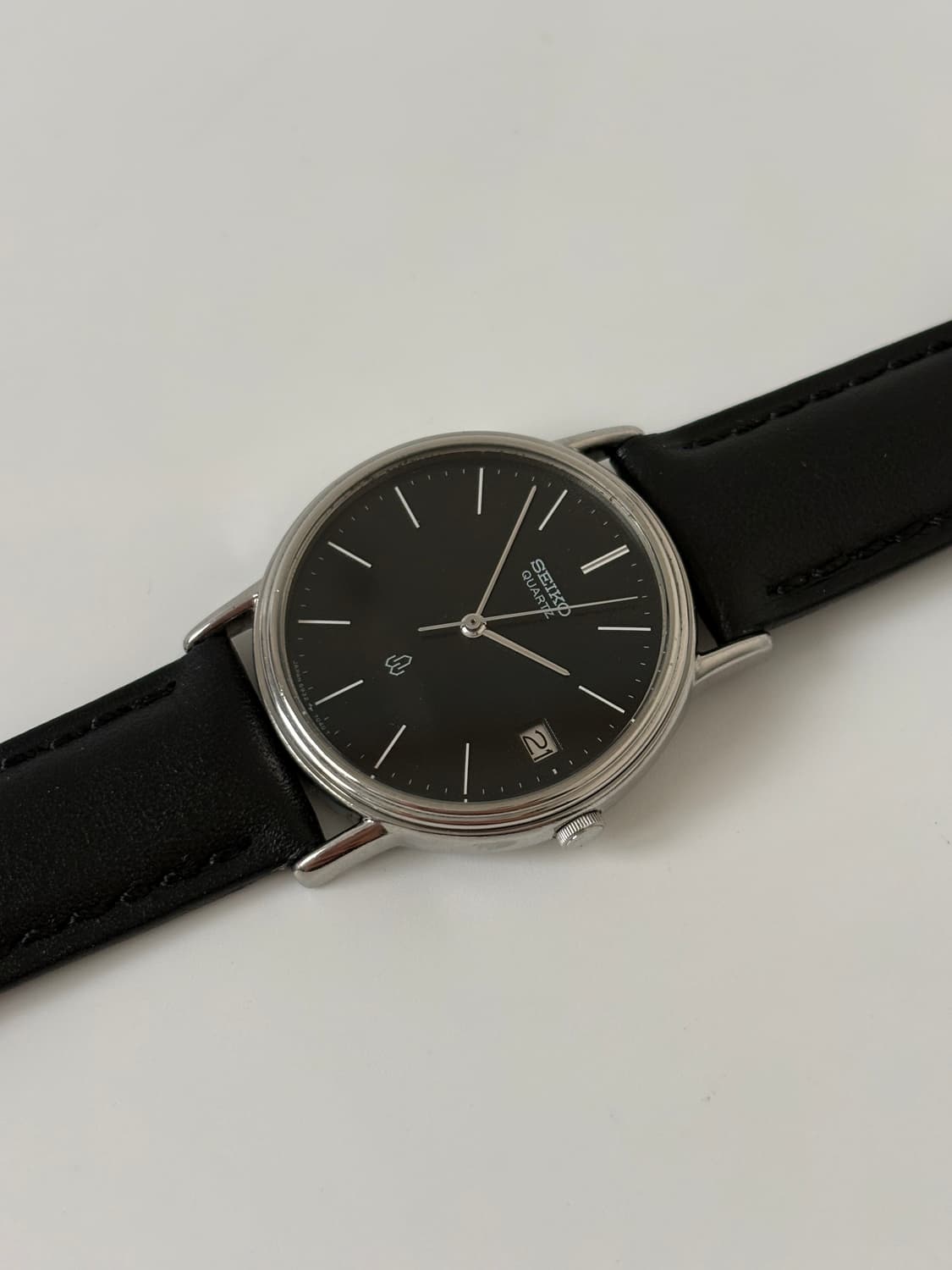 1980s Chariot Black Dial Silver Quartz 상품이미지4