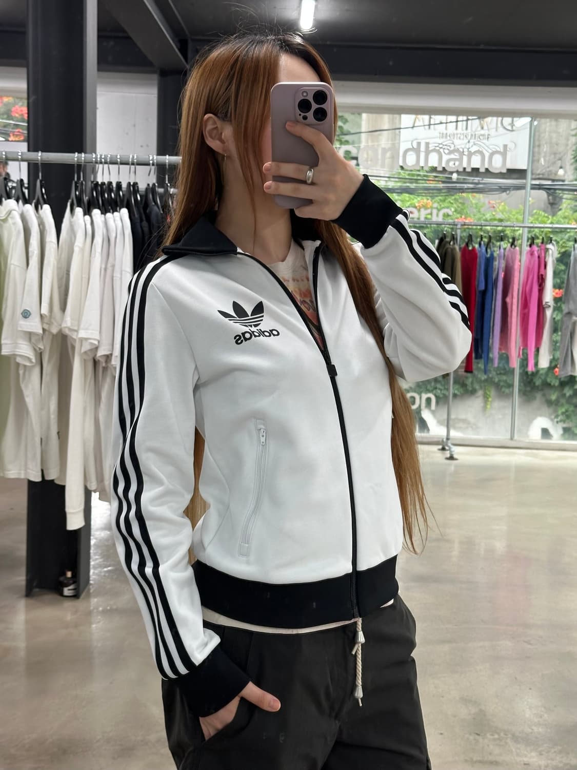 아디다스 베켄바우어 트랙탑 져지 오레오 상품이미지2