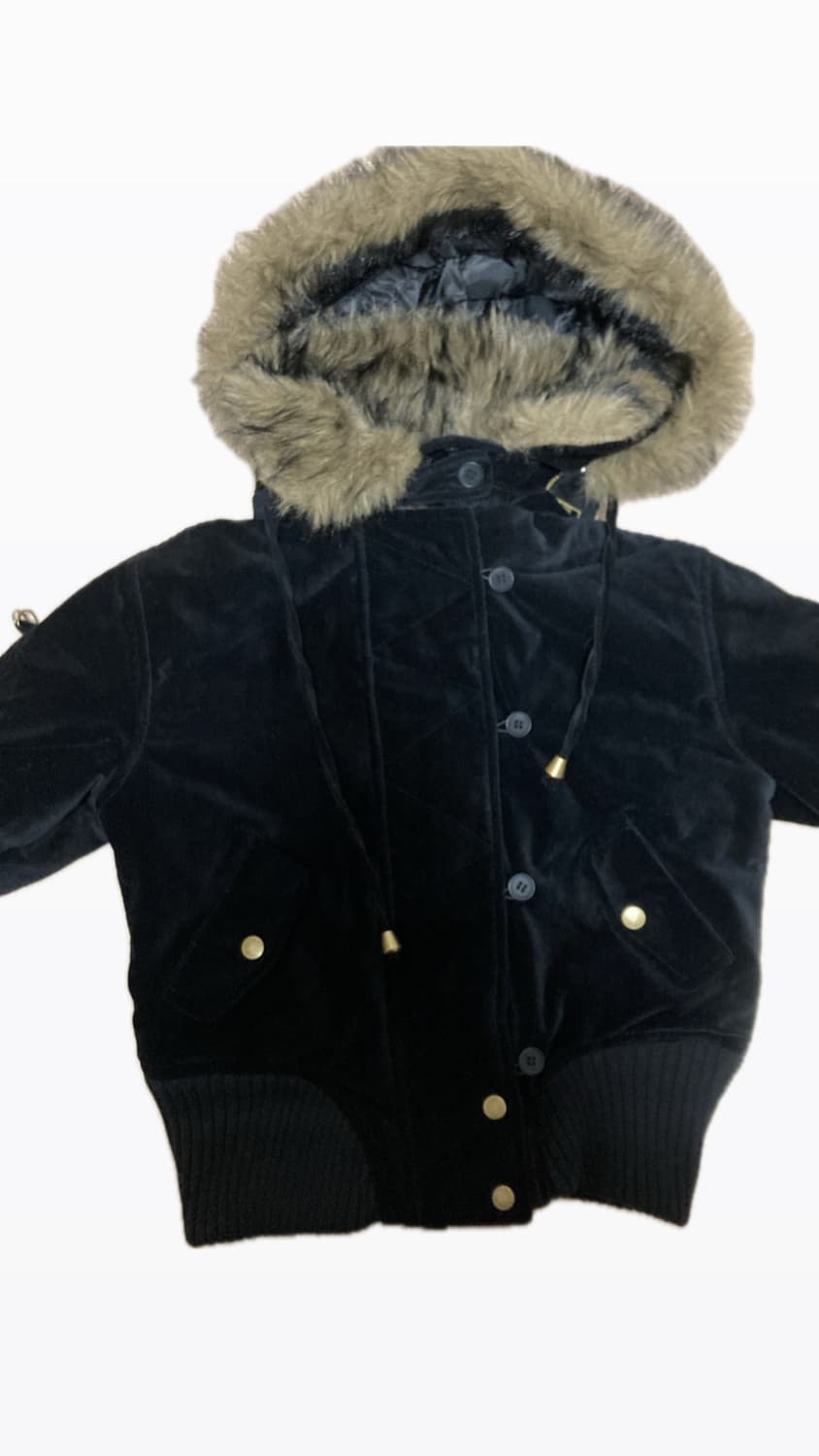 빈티지 퍼 패딩 상품이미지2