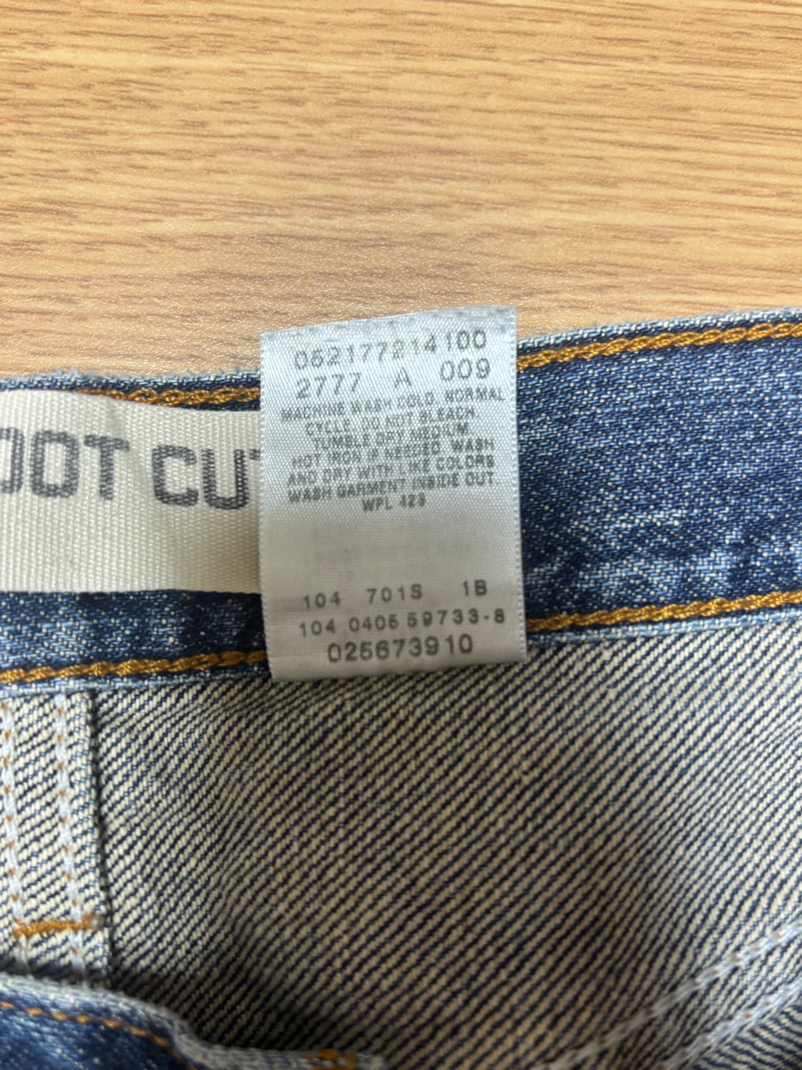 00’s 리바이스 567 사이즈 34 상품이미지6