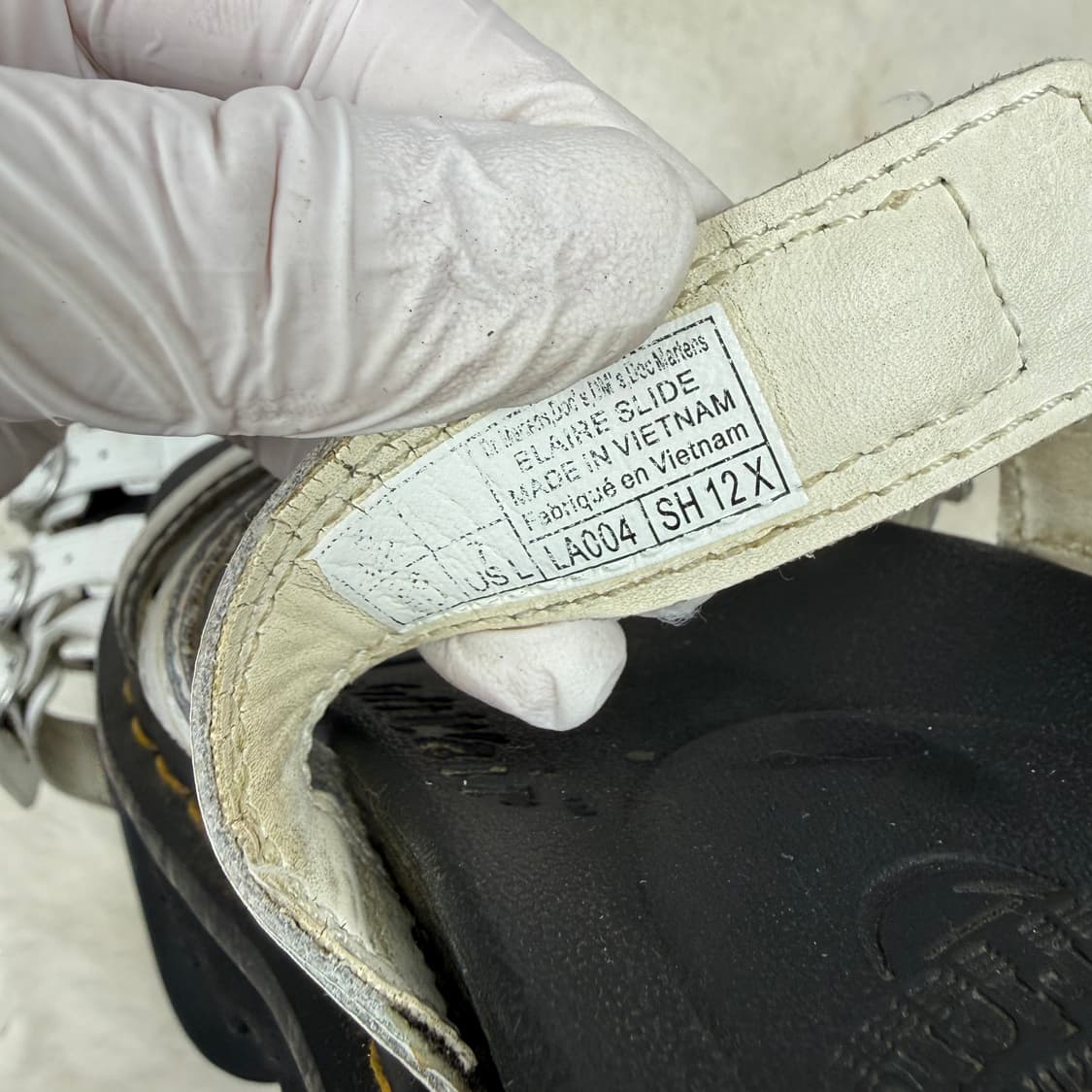 240) 닥터마틴 블레어 화이트 하이드로 슬리퍼 상품이미지8