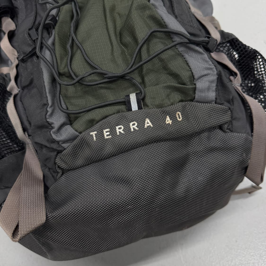 노스페이스 TERRA 40 카키 고프코어 마운틴 대형 40L 백팩 상품이미지5
