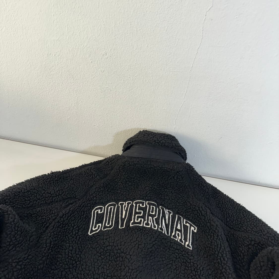 M 커버낫 블랙 뽀글이 후리스자켓 상품이미지2