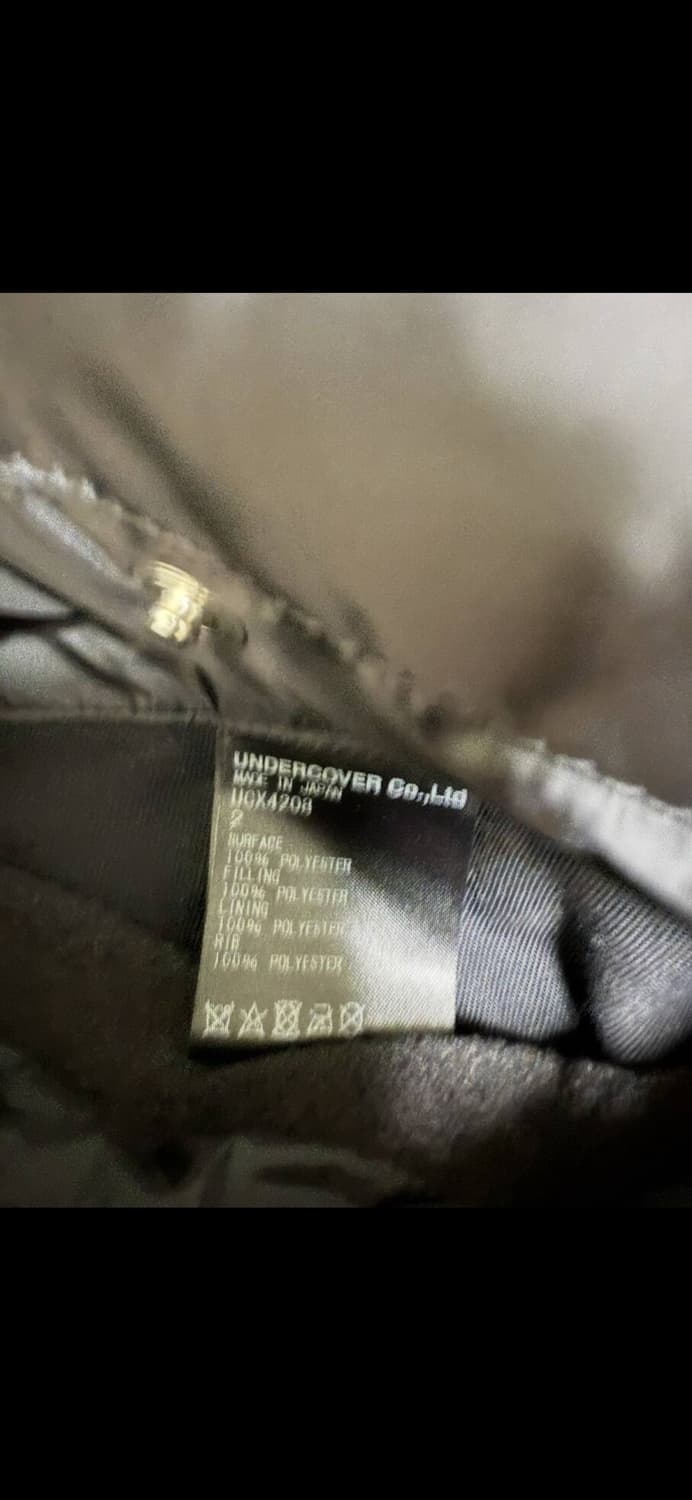 UNDERCOVER 리버시블 봄버 재킷 25aw 2size 상품이미지6