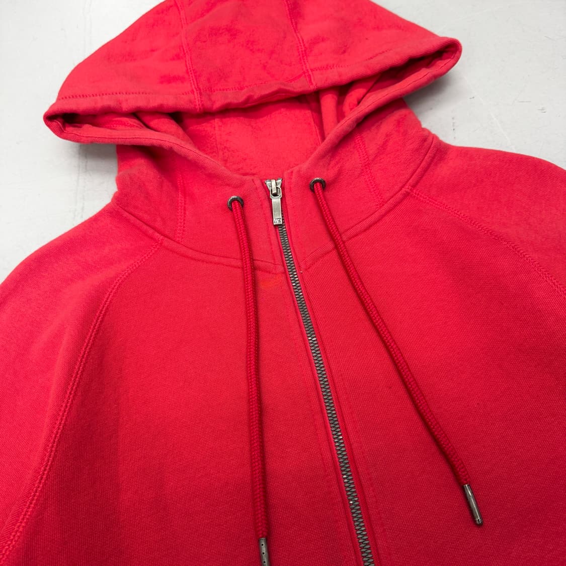 러셀 빈티지 후드집업 레드 상품이미지3