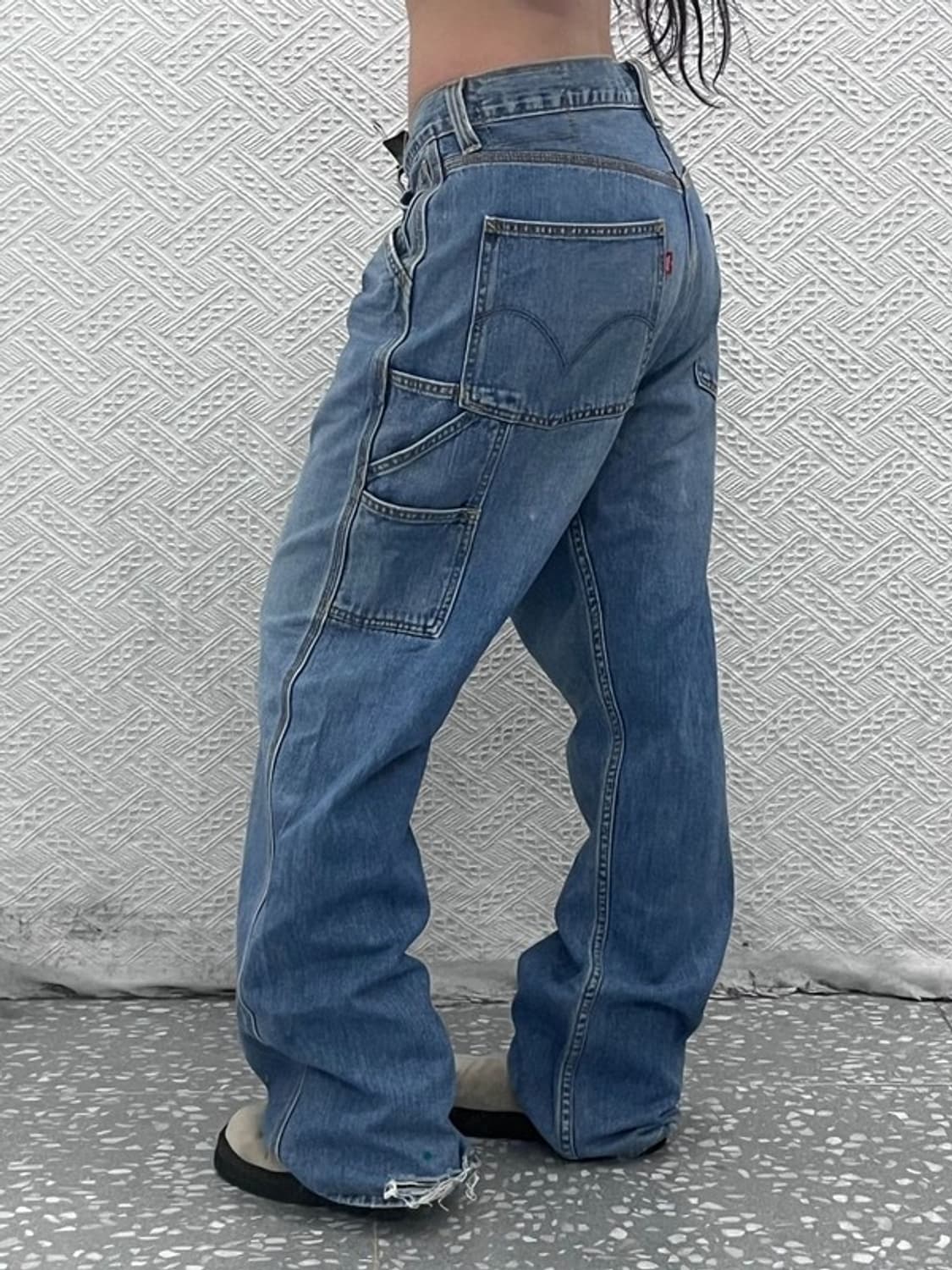 리바이스 카펜터 루즈스트레이트 데님팬츠 34인치 C07546 상품이미지2