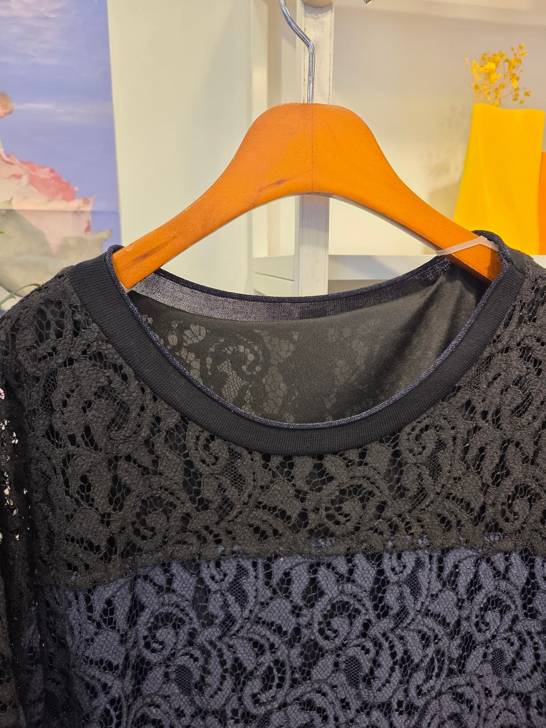 데무 레이스 원피스 (오버핏) 상품이미지2