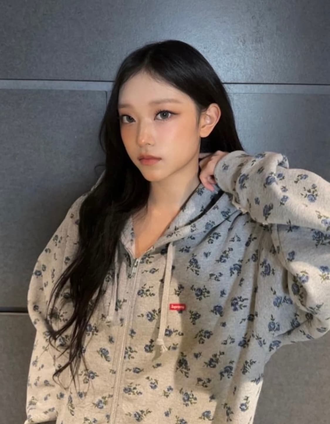 [삽니다]슈프림 스몰박스 후드집업 플라워 상품이미지1