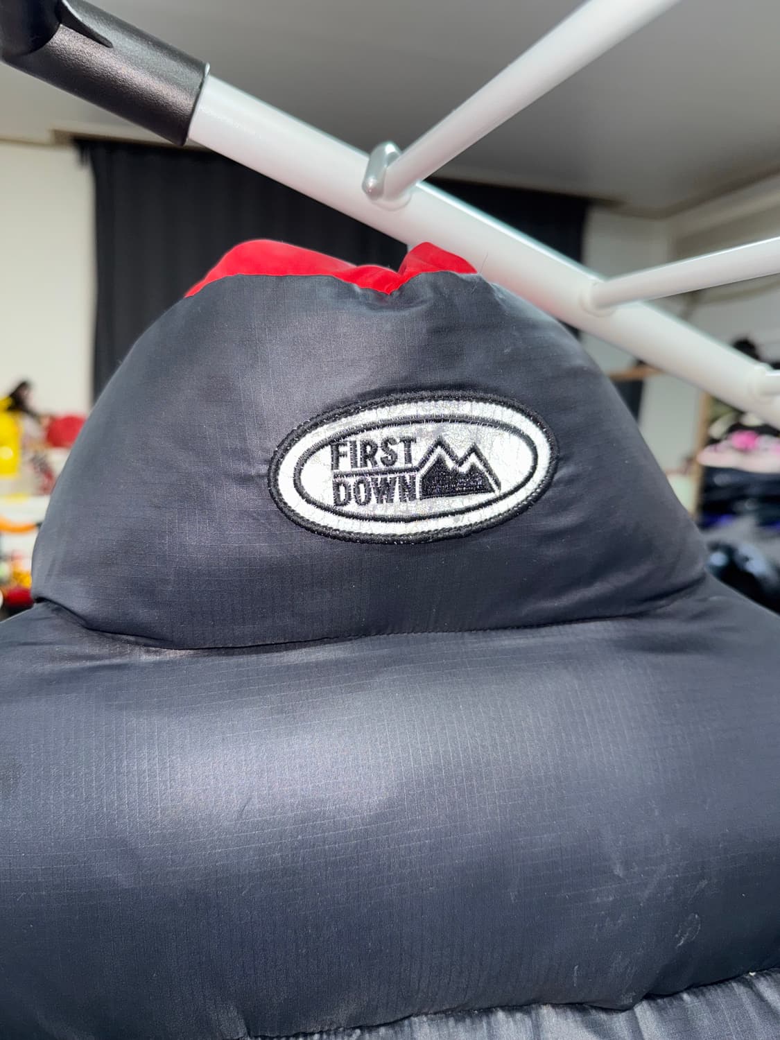 90s 퍼스트다운 USA 다운 리버시블 푸퍼 패딩 자켓 상품이미지5