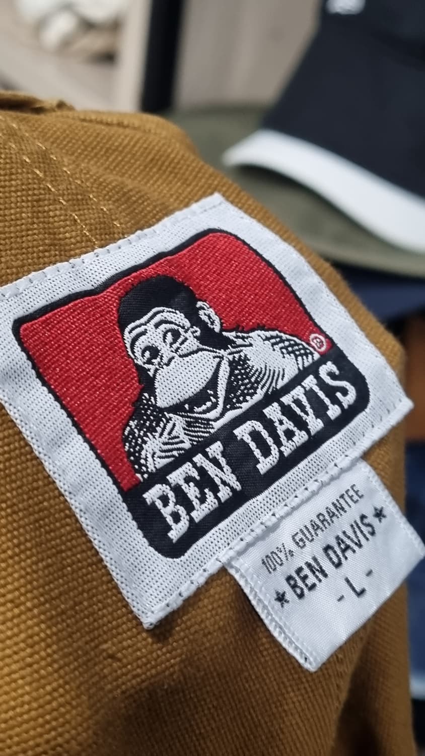 (벤 데이비스) 카멜색 멜빵바지(오버롤) 일본판 L 컨디션10/9 상품이미지4