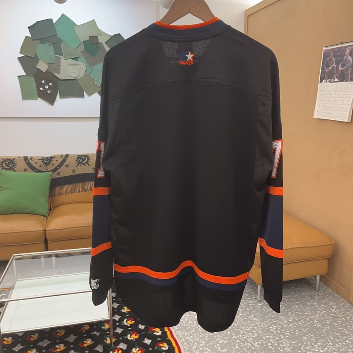 스타터 올드스쿨 팀져지 오버핏 스포티 롱슬리브 L C08455 상품이미지4