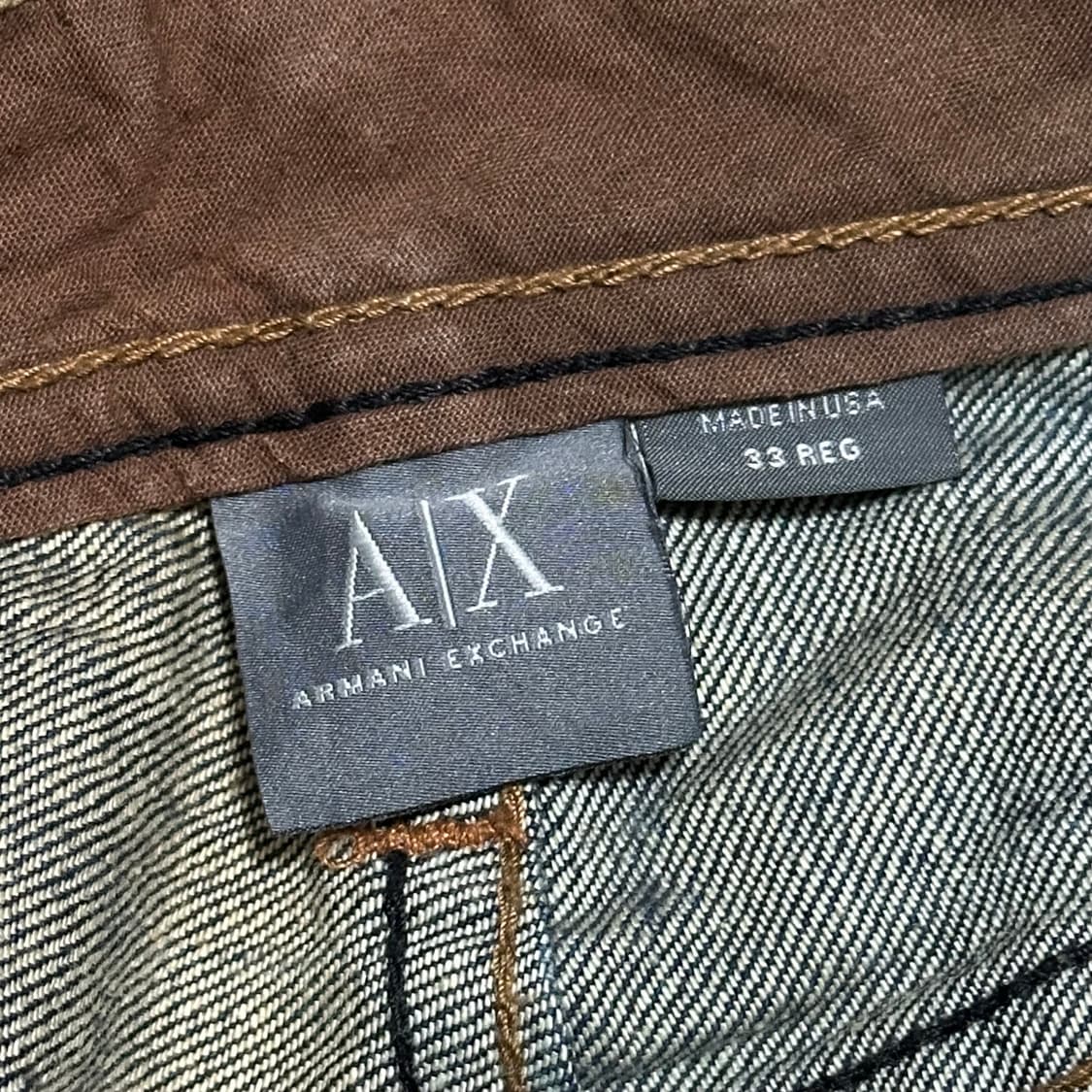 아르마니 익스체인지 워싱 데님팬츠 상품이미지9