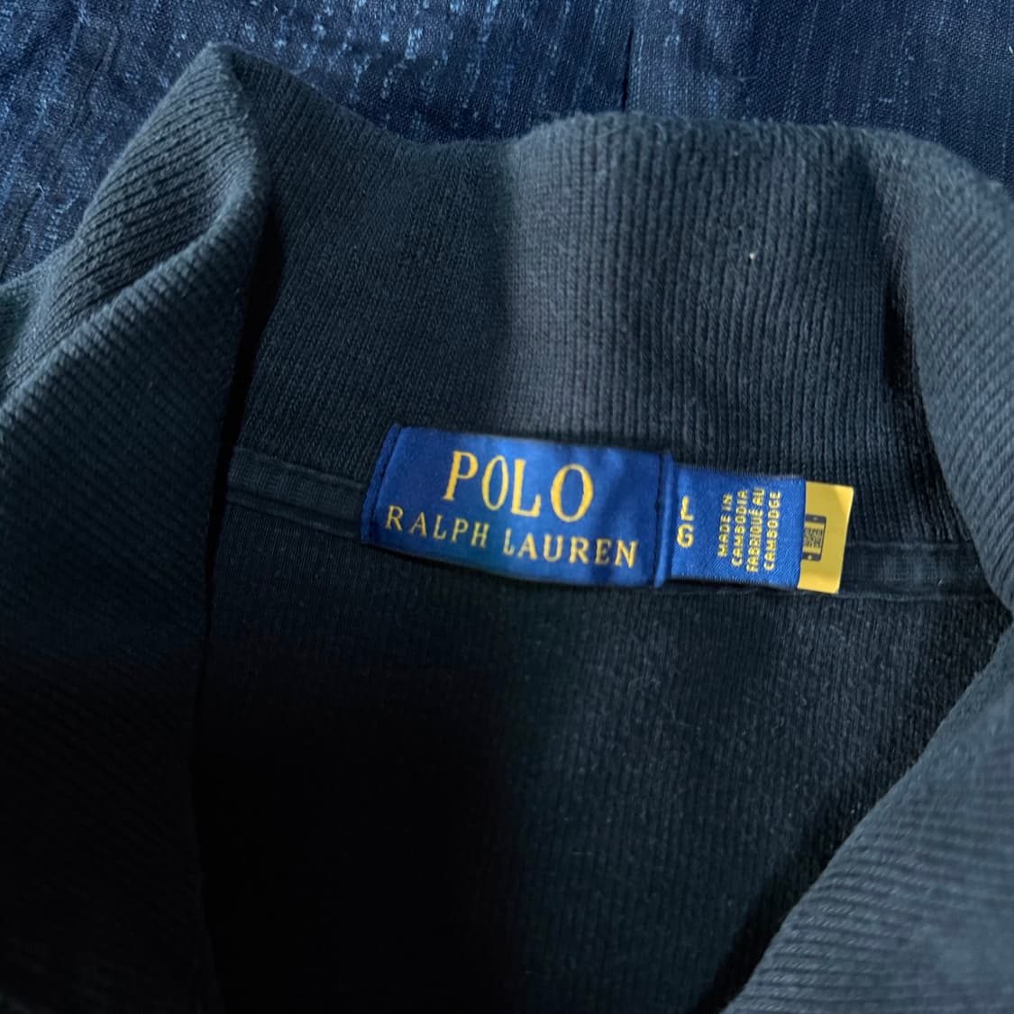 폴로 랄프로렌 쿼터집업 풀오버 L 상품이미지5