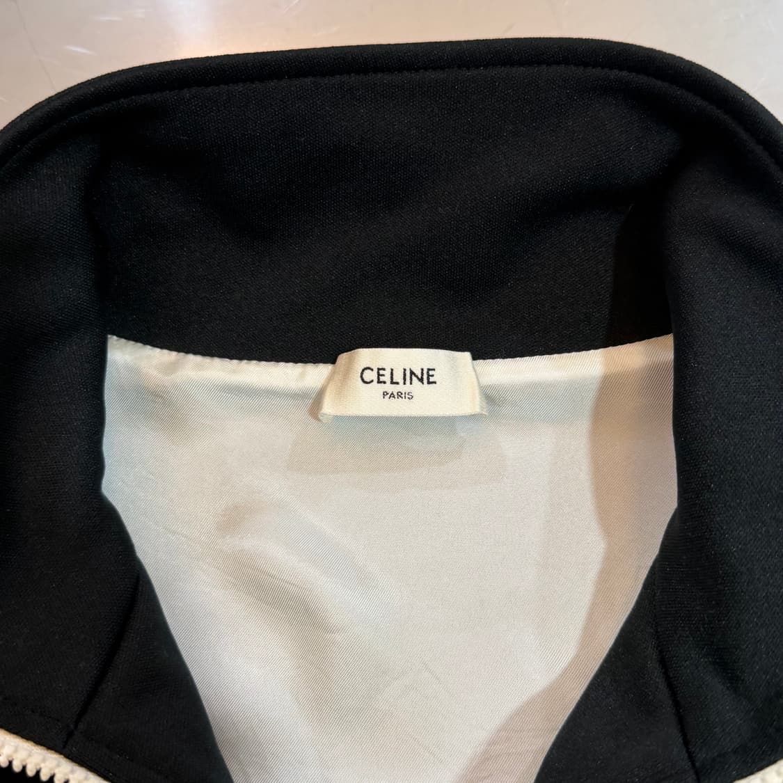 [리오브] 셀린느 트리오페 더블 페이스 트랙 저지 집업 상품이미지4