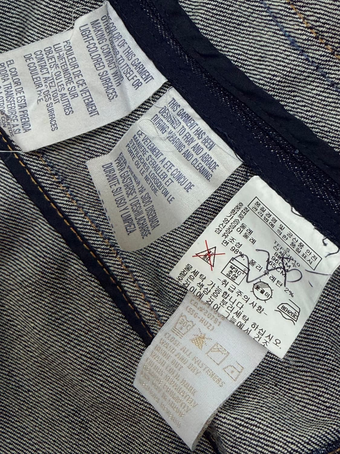 타미힐피거 데님 자켓 S 상품이미지7