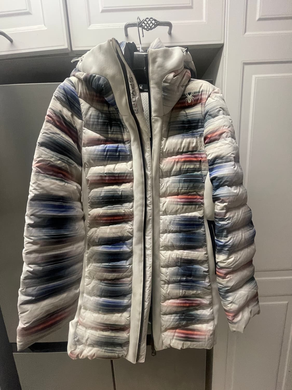 스파이더 롱패딩 상품이미지2