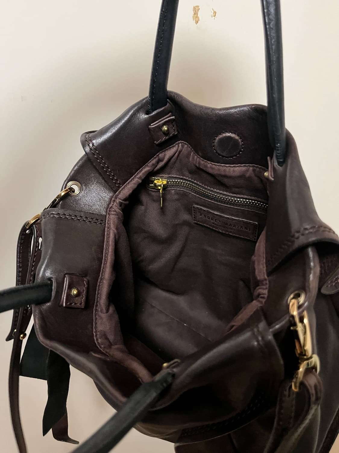Andrea mabiani rinkled lambskin bag 상품이미지8