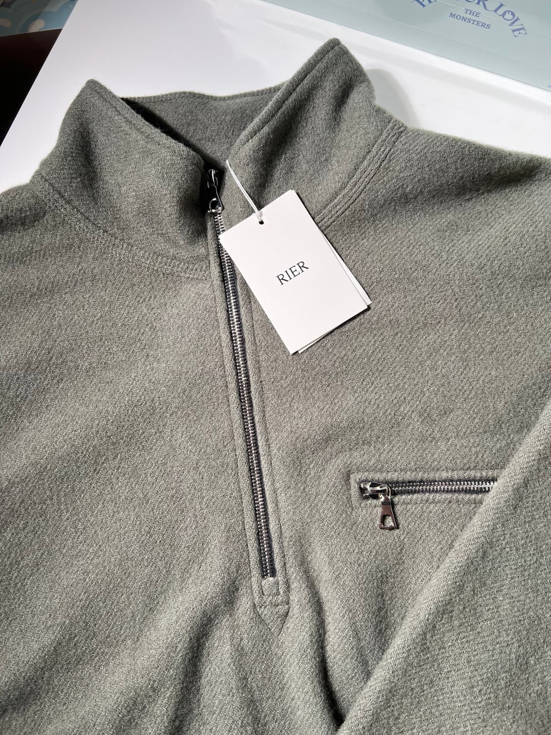 리에르 폴라 후리스 카모시오 Rier Fleece Camoscio 상품이미지2