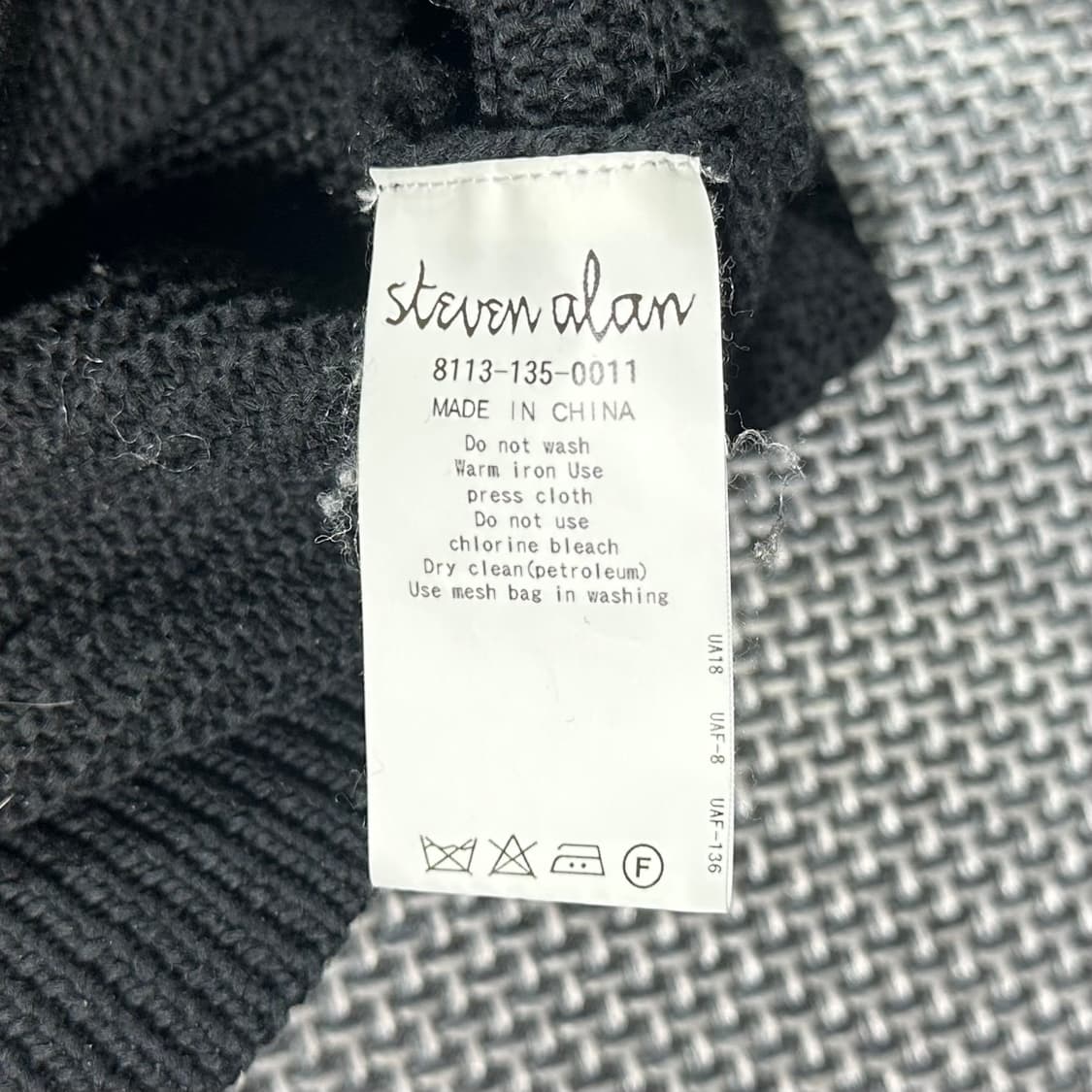 스티븐알란 니트 (XL) 상품이미지8